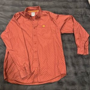 Cinch dress shirt